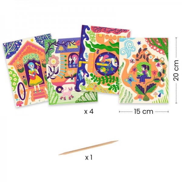 cartesagratterduocolordjecocover