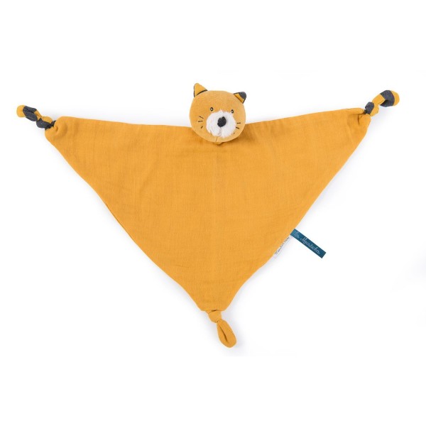 666025-Doudou_lange_a_broder_chat_moutarde_Lulu_Les_Moustaches_Moulin_Roty_1cover