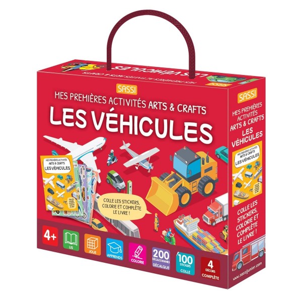 mespremieresactivitesartsetcraftslesvehiculessassicover