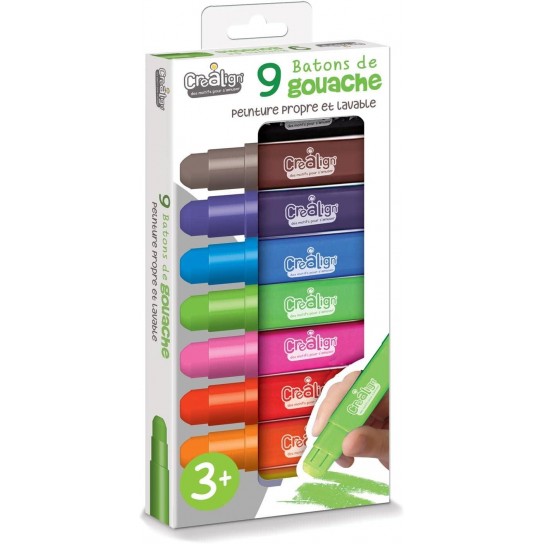 Bâtons de gouache