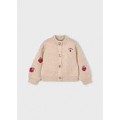 Cardigan tricot fille fantaisie 8 ans