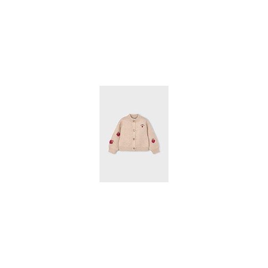 Cardigan tricot fille fantaisie 8 ans