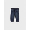 Pantalon jogger en denim jean foncé 2 ans