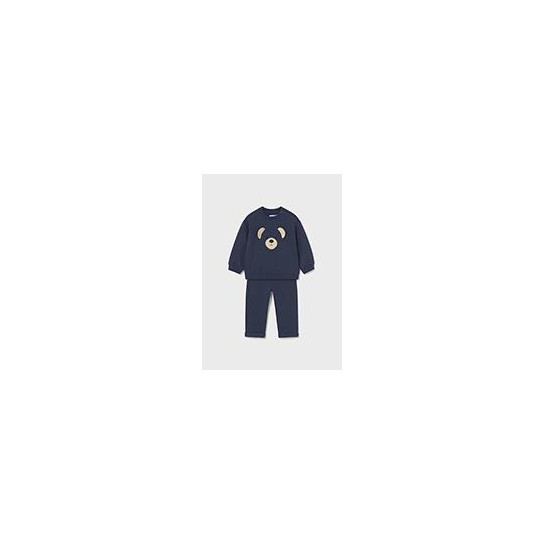 Ensemble sweat et pantalon bleu 12 mois