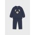 Ensemble sweat et pantalon bleu 12 mois