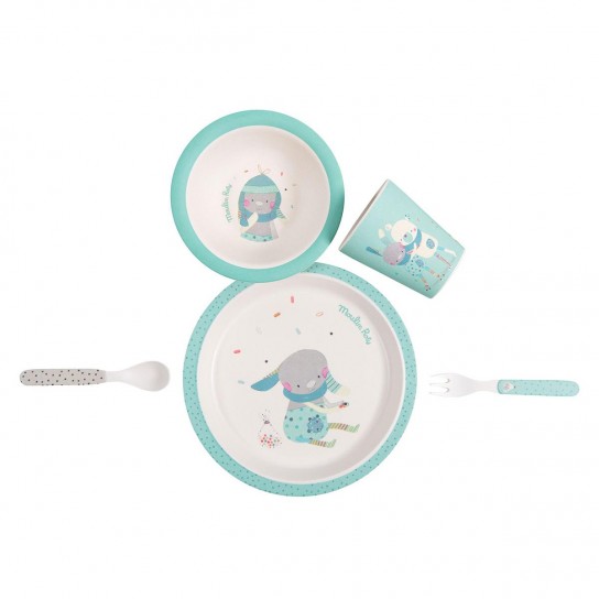 Set Vaisselle bleue Les Jolis trop beaux