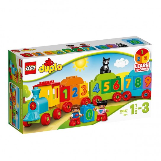 Train des chiffres Lego