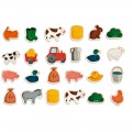 Magnets Ferme 24 pcs