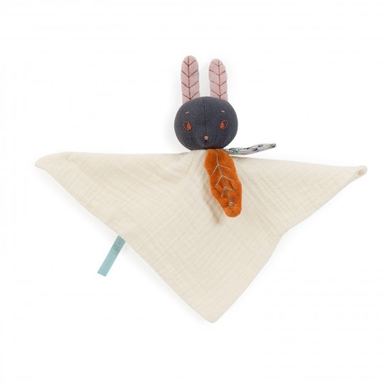 Doudou lapin crème
