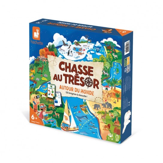 Chasse au tresor autour du monde