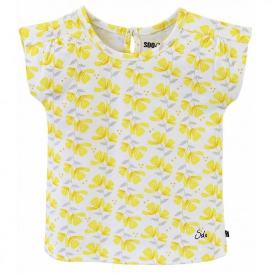 Tee-shirt Alison jaune 8 ans