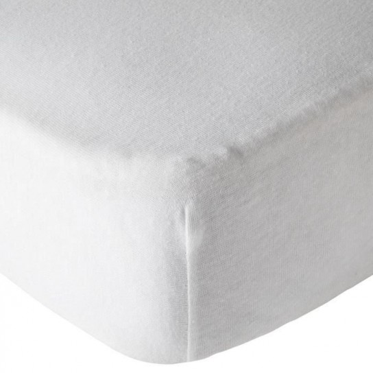 Drap housse blanc 60X120 cm Drap housse blanc 60X120 cm