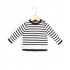 Pull naturel rayé marine 12 mois