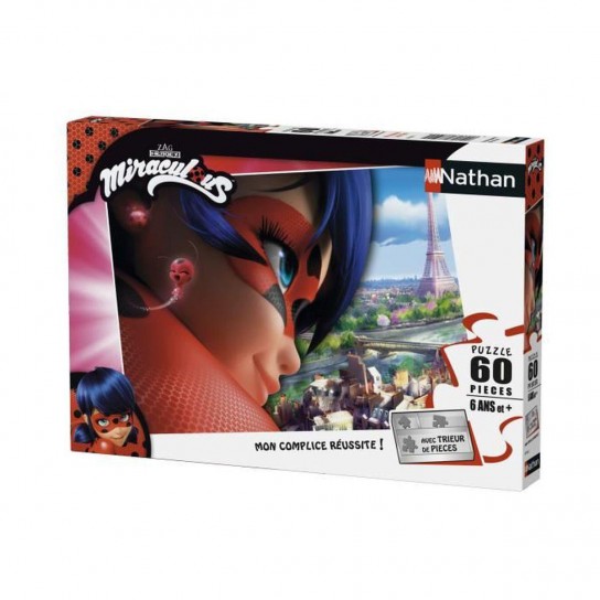 Puzzle 60 pièces Miraculous Ladybug